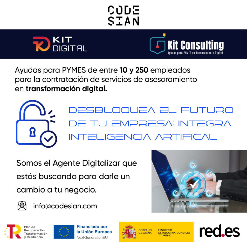 Resumen de la información sobre la transformación digital en PYMES gracias al Kit Consulting y Kit Digital